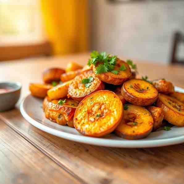 Nigerian Fried Yam & Plantains - Easy Breakfast Recipe